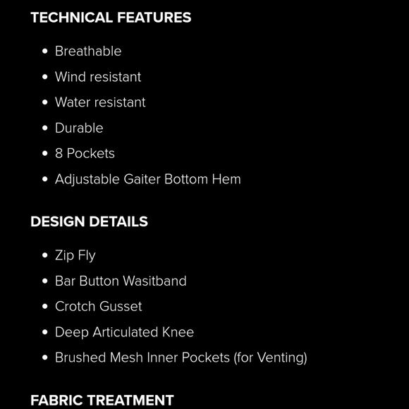 Beyond Clothing Velox Softshell Hiking/Ski Pants 38x30 - Picture 6 of 7